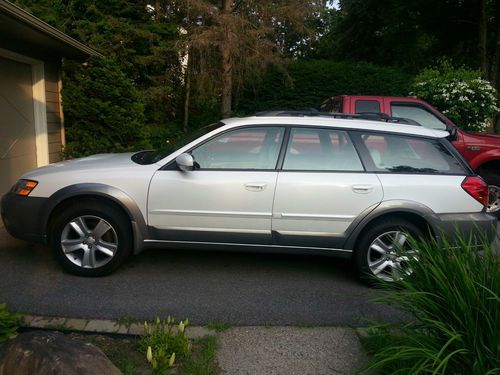 White 2005 subaru outback xt limited wagon 4-door 2.5l turbo 2.5