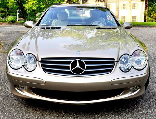 2003 Mercedes-Benz SL500 Base Convertible 2-Door 5.0L, image 2
