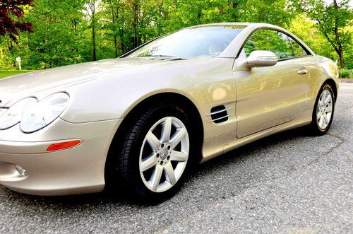 2003 Mercedes-Benz SL500 Base Convertible 2-Door 5.0L, image 4