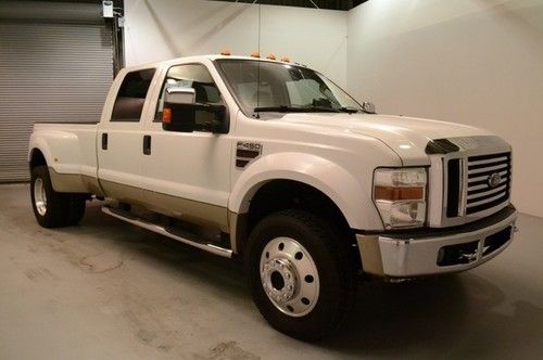 Ford f-450 super duty lariat auto sunroof heated leather tailgate step