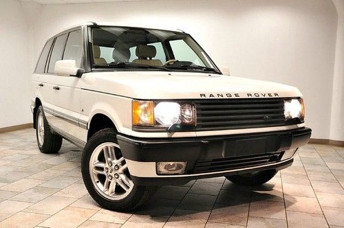 2002 land rover range rover hse navigation white