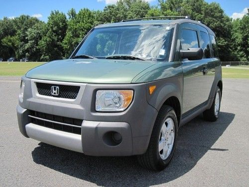 04 honda element ex 2wd galapagos green 4 cylinder gas saver