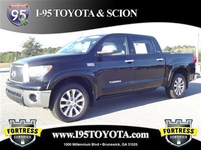 2010 toyota tundra platinum 4x4 crewmax 7 years / 125,000 miles warranty