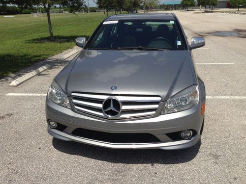 2009 mercedes-benz c-class 3.0l sport clean carfax florida car