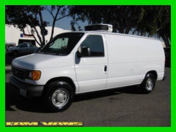 2006 ford e-150 used reefer cargo van 4.6l v8 16v rwd