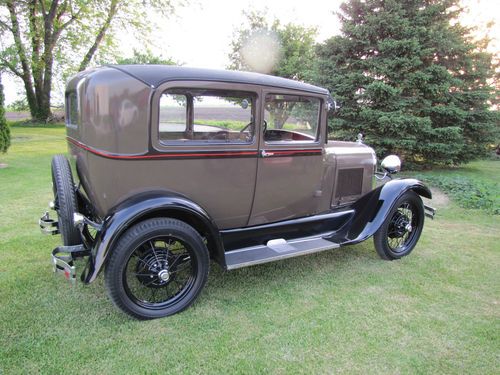 1929 ford model a two door  nice