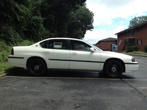 No reserve, 4th of jul special, 2005 chevrolet impala "9c1 police" p 4-door 3.8l