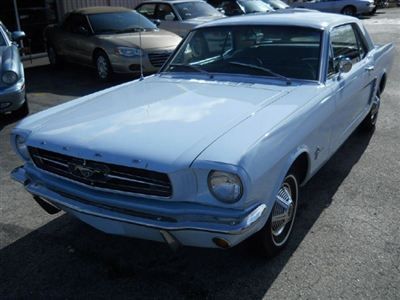 1965 ford mustang 6 cyl automatic great driver and gas mileage great starter kar
