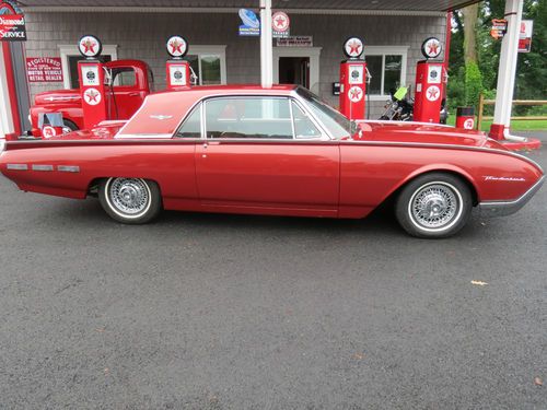 1962 chestnut metallic ford thunderbird leather 390 like new