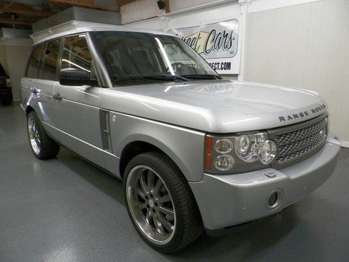 2007 range rover supercharged one owner 53000 mi.