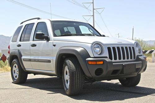 2004 jeep liberty sport utility 4-door 3.7l