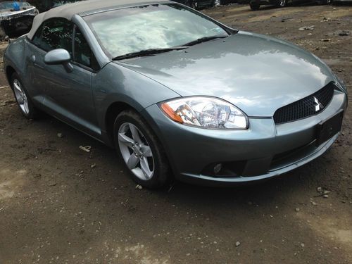 2009 mitsubishi eclipse spyder gs convertible 2-door 2.4l