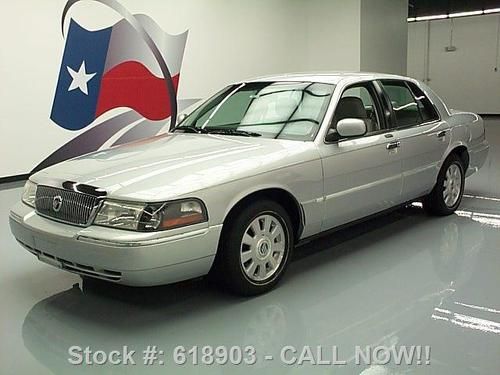 2003 mercury grand marquis ls 6-passenger leather 63k texas direct auto