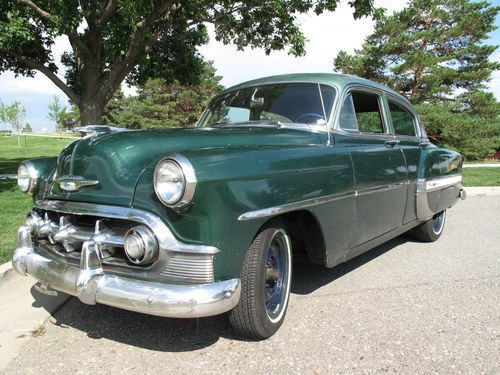 1953 chevrolet bel air/150/210 sedan 4 door 235 6cyl