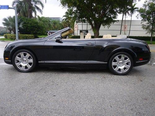 2007 bentley continental gtc convertible 2-door 6.0l