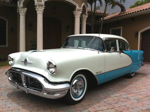 Rare 1956 olds 98 starfire show car, complete ground up restoration, 77k miles!