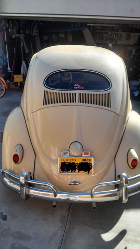 1956 volkswagen oval window bug - classic