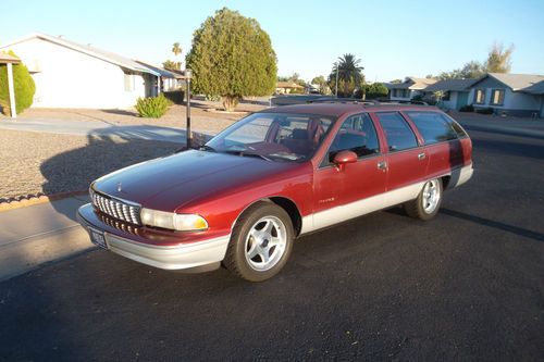 1991 chevrolet caprice base wagon 4-door 5.0l