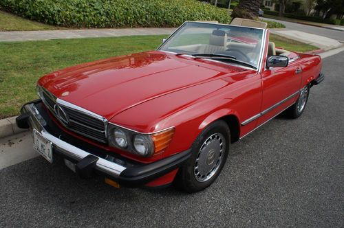 1989 560sl ~ orig california owner car with 96k original miles ~ dealer serviced