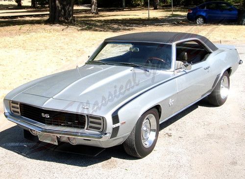 1969 chevrolet camaro rs/ss- #s match original 396, 4 speed, factory ac, ps, pb!