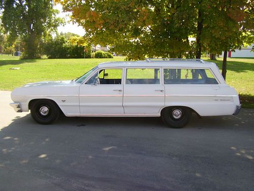 1964 CHEVROLET BEL AIR WAGON/ HOT ROD/ RAT ROD/ COLLECTABLE, image 2