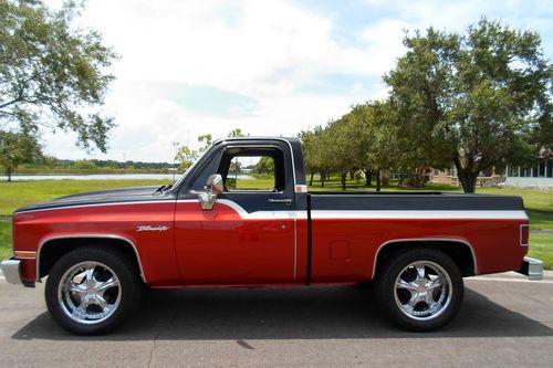 1985 chevrolet chevy c10 silverado pick up pickup truck short bed classic