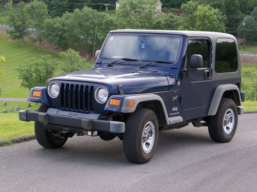 2005 jeep wrangler sport hard top 4wd 2-door 4.0l rhd postal right hand drive