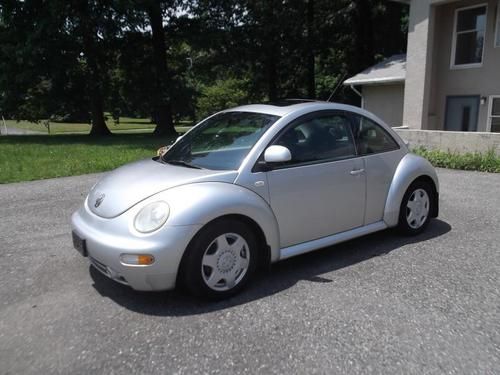 2000 volkswagen beetle diesel turbo charged runs good 5 speed manual no reserve