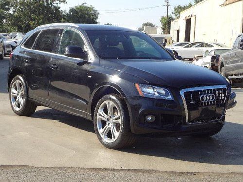 2009 audi q5 quattro salvage repairable rebuilder only 30k miles runs!!!!