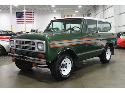 1980 international scout ii "diesel midas edition, very rare!!!