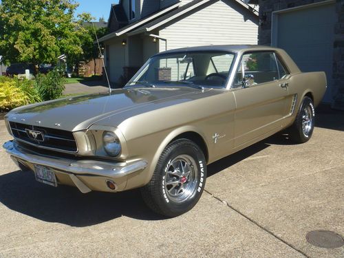 Original 1965 ford mustang base t-code 3.3l 137k miles 2 owner 8k paint job