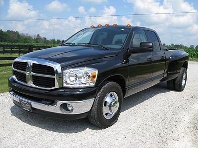 One owner 2007 dodge 3500 quad cab drw slt big horn 5.9 cummins only 38k nr!!!