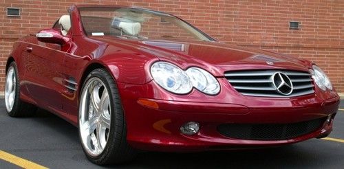 2003 mercedes sl500 39k miles hardtop convertible navigation dynamic seats nr