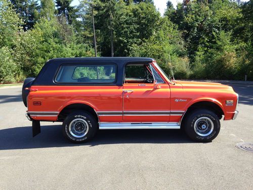 Rare! 1972 k5 blazer top of the line cst model