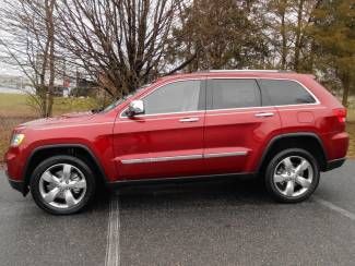 2013 jeep grand cherokee limited 4x4 4wd navigation sunroof suv leather