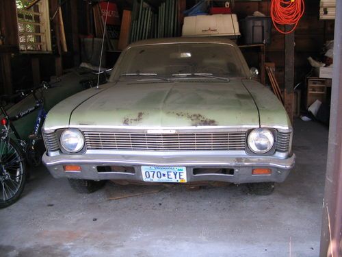 1969 chevrolet nova base sedan 4-door 4.1l