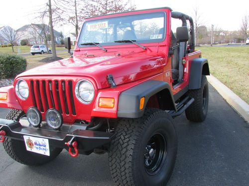 2002 jeep wrangler x sport utility 2-door 4.0l