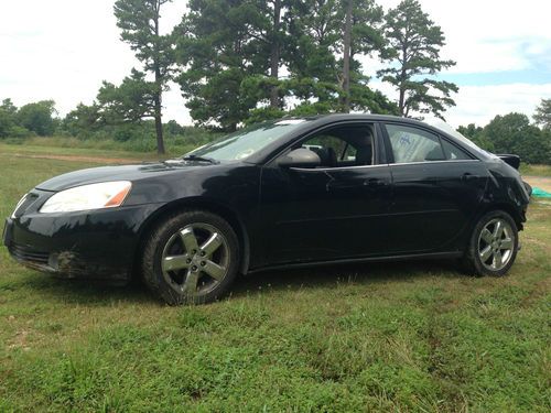 2005 pontiac g6 gt sedan wrecked builder clean title