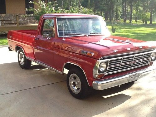 1969 ford ranger f-100 truck 1967 1968 1970 1971 1972 short wide bed