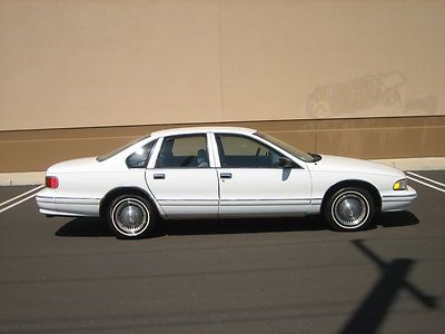 1996 chevrolet caprice classic one owner original 39k mile non smoker no reserve