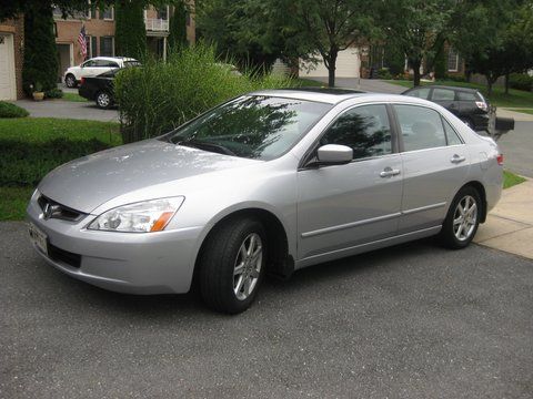 Honda 2003 accord 4 dr, ex-v6nv fully loaded, navigation, side airbags, leather