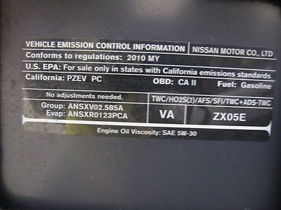 2010 NISSAN ALTIMA 2.5 ONE OWNER!, image 69
