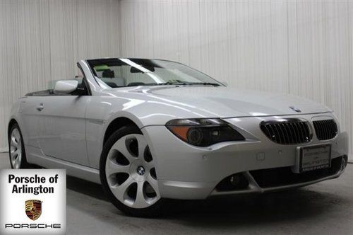 Convertible, heated seats, leather, memory seats, navigation gps park assist