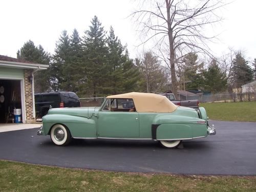 1942 lincoln contiental cabriolet rare 1 of 136 all original 24,000 miles