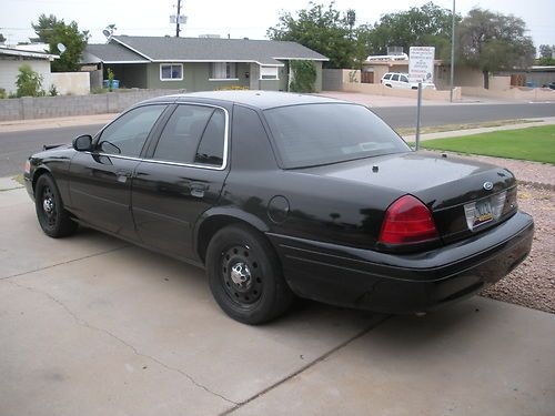 2009 ford crown victoria police interceptor sedan 4-door 4.6l