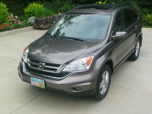 '10 honda cr-v exl all wheel drive with extended warranty