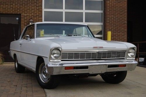 1966 chevrolet nova ii 327 4 speed, show car, hot rod, race car, soild car