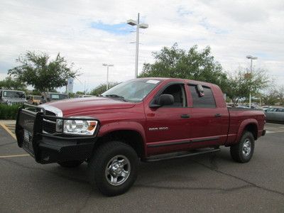 2007 4x4 4wd burgundy automatic v8 miles:67k mega cab pickup truck