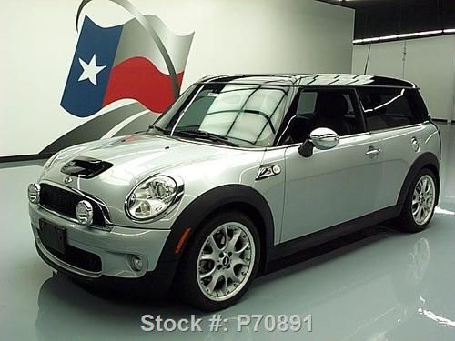 2008 mini cooper clubman s 6-speed pano sunroof 57k mi texas direct auto