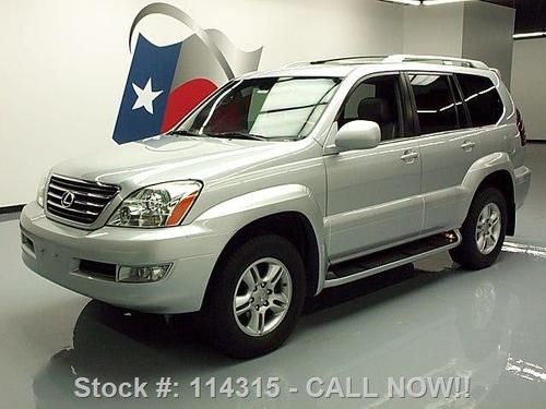 2006 lexus gx470 4x4 sunroof nav rear cam dvd 77k miles texas direct auto